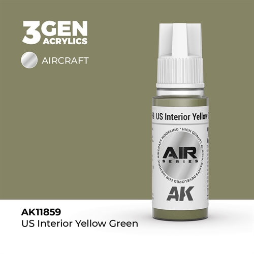 AK 11859 US interiør gul-grøn - AIR, 17 ml