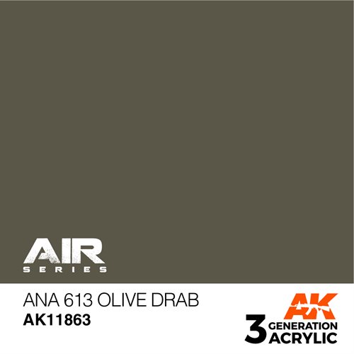 AK 11863 ANA 613 Oliven grøn- AIR, 17 ml