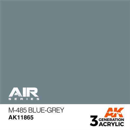 AK 11865 M-485 BLUE-GREY - AIR, 17 ml