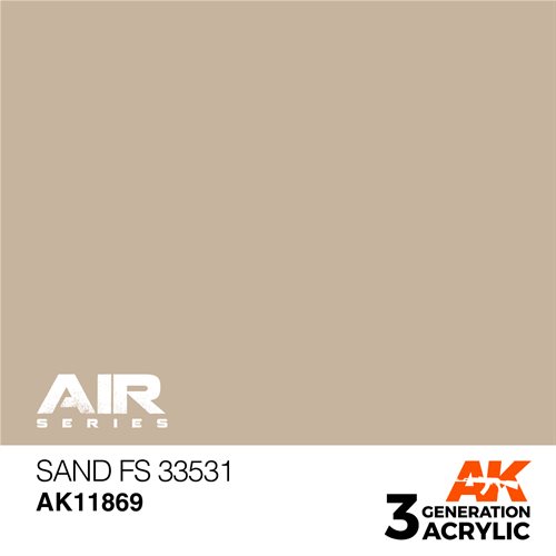 AK 11869 SAND FS 33531 - AIR, 17 ml