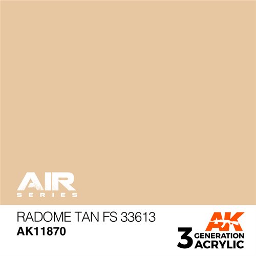 AK 11870 RADOME TAN FS 33613 - AIR, 17 ml
