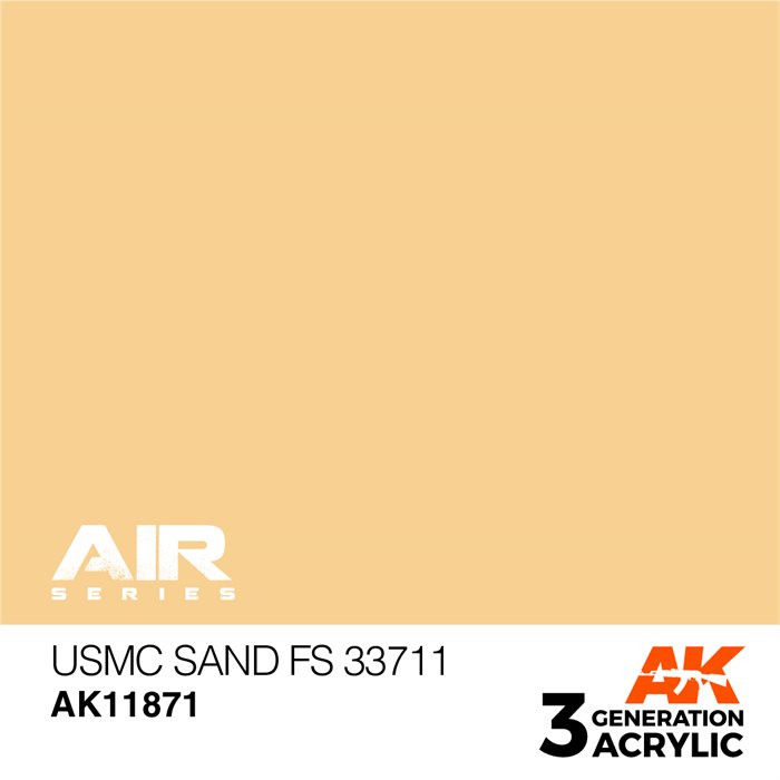 AK 11871 USMC Sand FS 33711 - AIR, 17 ml