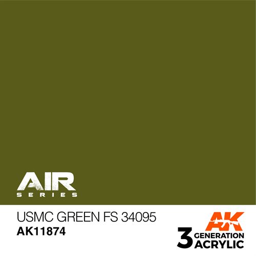 AK 11874 USMC GREEN FS 34095 - AIR, 17 ml
