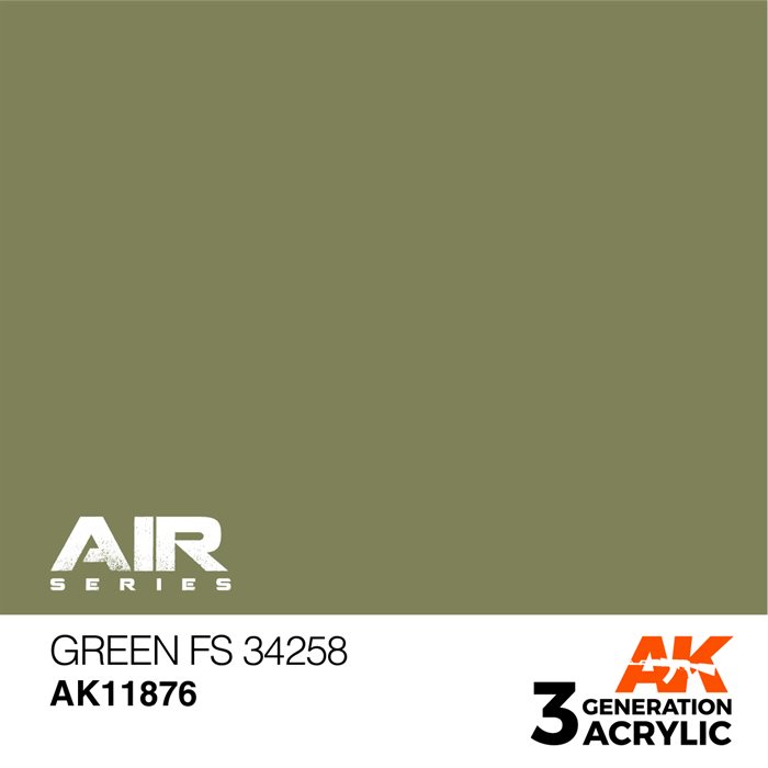 AK 11876 Grøn FS 34258 - AIR, 17 ml