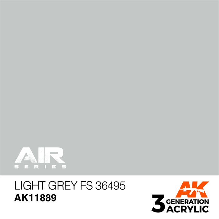 AK 11889 Lys grå FS 36495 - AIR, 17 ml