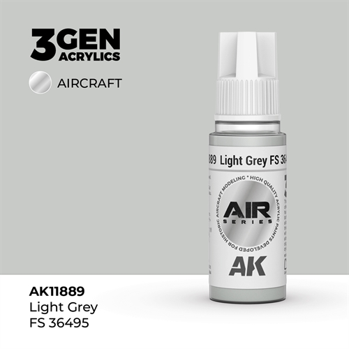 AK 11889 Lys grå FS 36495 - AIR, 17 ml
