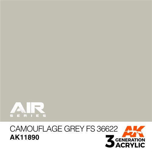 AK 11890 CAMOUFLAGE GREY FS 36622 - AIR, 17 ml