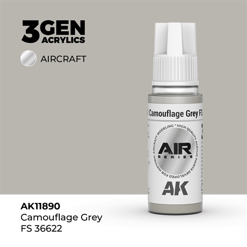 AK 11890 Camouflage grå FS 36622 - AIR, 17 ml