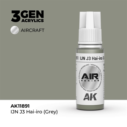 AK 11891 IJN J3 HAI-IRO (grå) - AIR, 17 ml