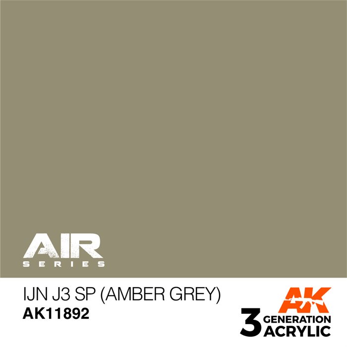 AK 11892 IJN J3 SP (rav grå) - AIR, 17 ml