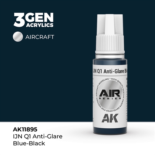 AK 11895 IJN Q1 anti-genskin blå-sort - AIR, 17 ml