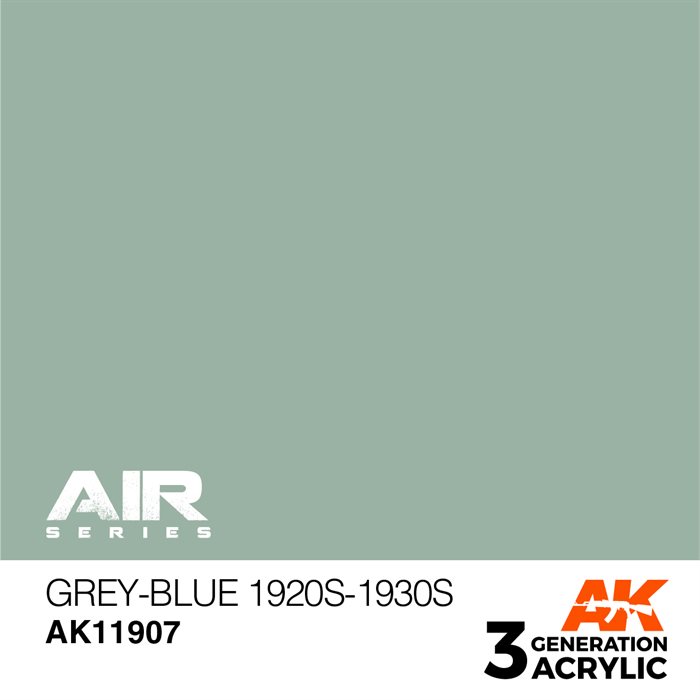 AK 11907 Grå-blå 1920S-1930S - AIR, 17 ml