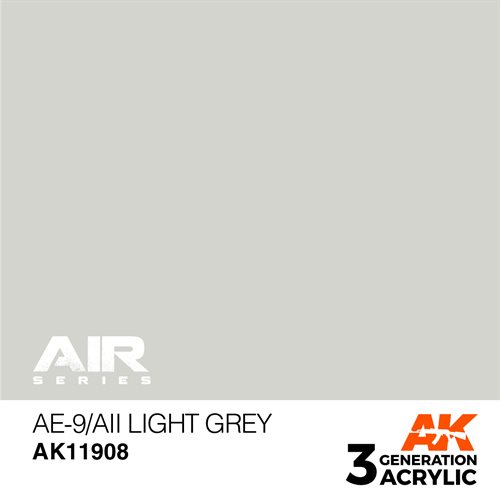 AK 11908 AE-9/AII Lys grå - AIR, 17 ml