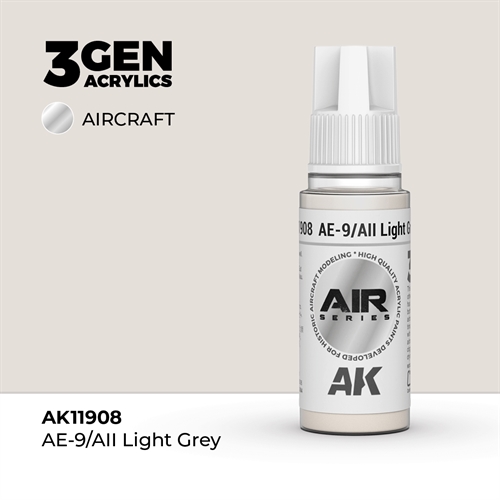 AK 11908 AE-9/AII Lys grå - AIR, 17 ml