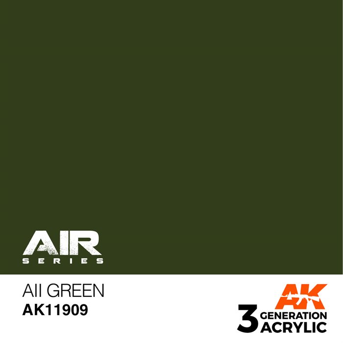 AK 11909 AII GREEN - AIR, 17 ml