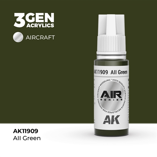 AK 11909 AII Grøn - AIR, 17 ml