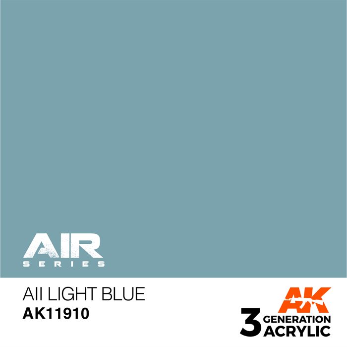 AK 11910 AII Lys blå - AIR, 17 ml