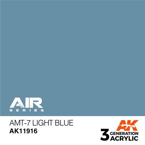 AK 11916 AMT-7 Lys blå - AIR, 17 ml