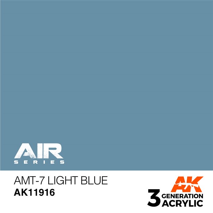 AK 11916 AMT-7 Lys blå - AIR, 17 ml