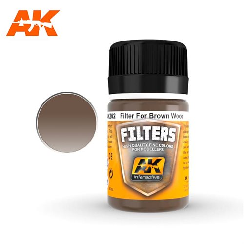 AK262 RED BROWN FILTER (FILTER FOR WOOD)