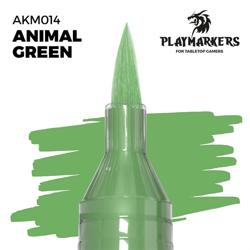 AK AKM014 ANIMAL GREEN – PLAYMARKER