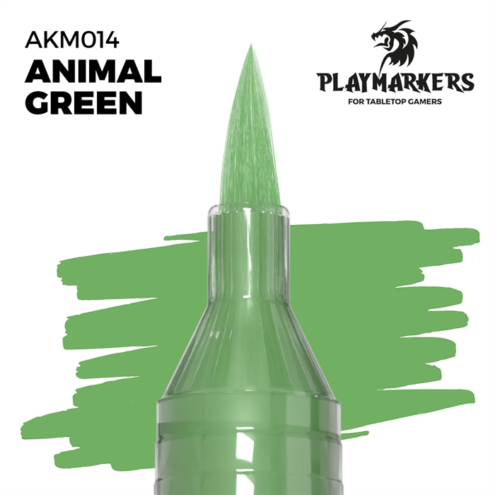 AK AKM014 ANIMAL GREEN – PLAYMARKER