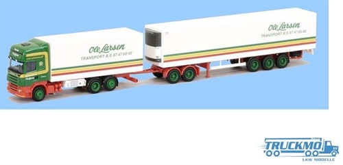 AWM 53516 Ole Larsen Scania R Topline reefer eurocombi