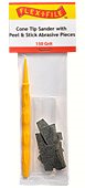 Flexi-file CS150 konisk spids blyant, 10 stk., 150 korn og håndtag