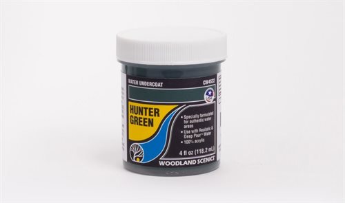 Woodland Scenics CW4532 Water Undercoat, Jagt grøn, 118.2 ml 