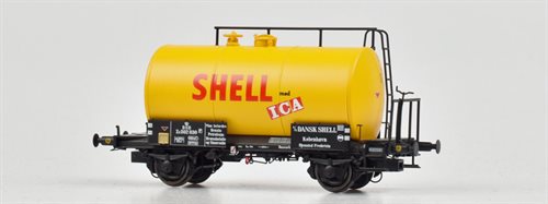 Dekas 871008 Shell tankvogn, DSB ZE 502 825, 30cbm, ep III, H0 NYHED 2020