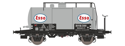 Dekas 871039  DSB ZE 502 231, ESSO, grå tank, ca. 1955-67  