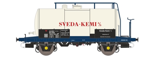 Dekas 871042 23 RIV 86 DSB 720 2 721-1, SVEDA KEMI, ca. 1980-87