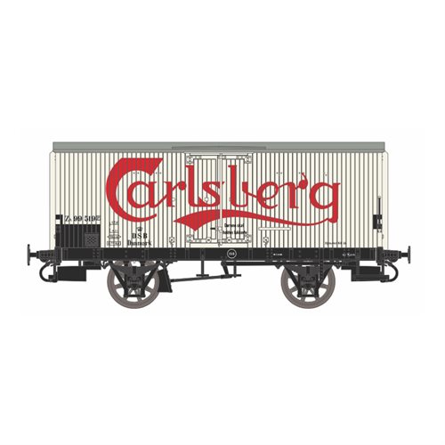 Dekas 872143 Lukket godsvogn. Carlsberg, ZA 99 519, 1954-61, H0 