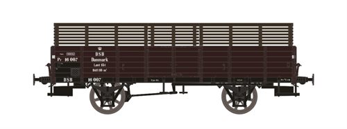 Dekas 873036 DSB PF 16 007, brun, håndbremse og tørvehæk