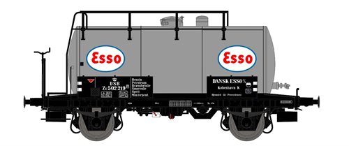Dekas H0 F0004 DSB ZE 502 235 (ESSO) 1961-65 tankvogn