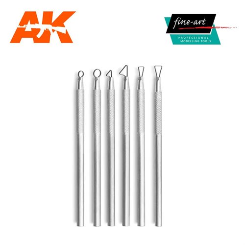 AK FA 595 Mini båndværktøj 6 stk