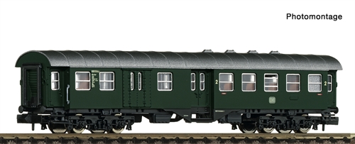 Fleischmann 6260029 Ombygningsvogn 2. klasse med bagagerum, DB, ep III, KOMMENDE NYHED 2024