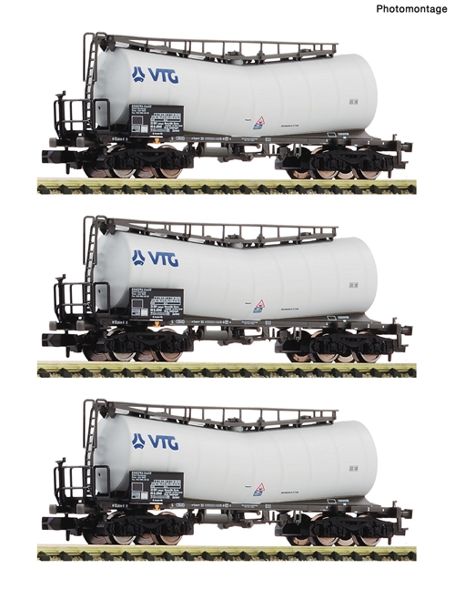 Fleischmann 6660171 3-delt Sæt: Leddelte tankvogne, VTGKOMMENDE NYHED 2026
