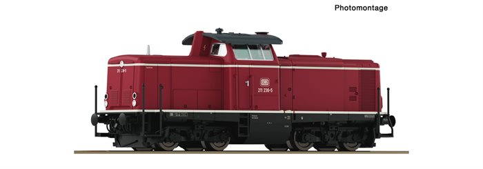 Fleischmann 721280, Diesellokomotiv 211 236-5, DB, ep IV, SPOR N