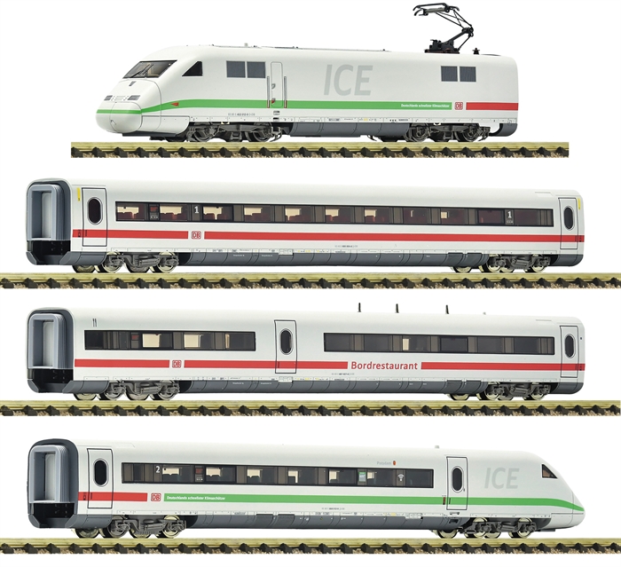 Fleischmann 7770003 4 delt. Sæt: Elektrisk togsæt ICE 2 (BR 402), DB AG, Spor N