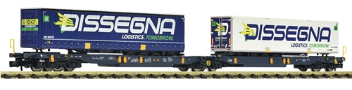 Fleischmann 825029 T2000 dobbelt lomme vognsæt, Wascosa, Spor N