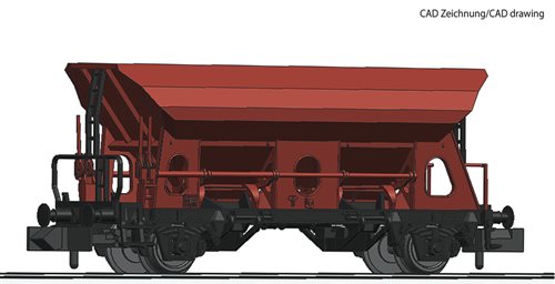 Fleischmann 830350 Selbstentladewagen, DB, ep IV, SPOR N, KOMMENDE NYHED 2022