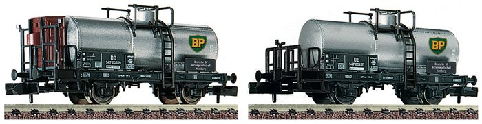 Fleischmann 881906 2-delt tankvognssæt "BP",  DB, ep III, SPOR N