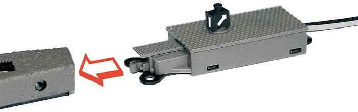 Fleischmann 944001 - Oplyst punktsignal til Spor N skinner med ballast