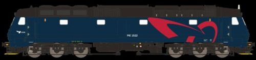 McK 0122DCS  DSB ME 1522 Blå, TRIT, men uden greenspeed, højt placerede numre, passer til blå Bn-stamme KOMMENDE NYHED 2023