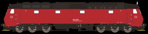 McK 0123DCS  DSB ME 1503 Som i Rø 1564 Kb-Kh 11.12.21, næstsidste ME-tog ved DSB 