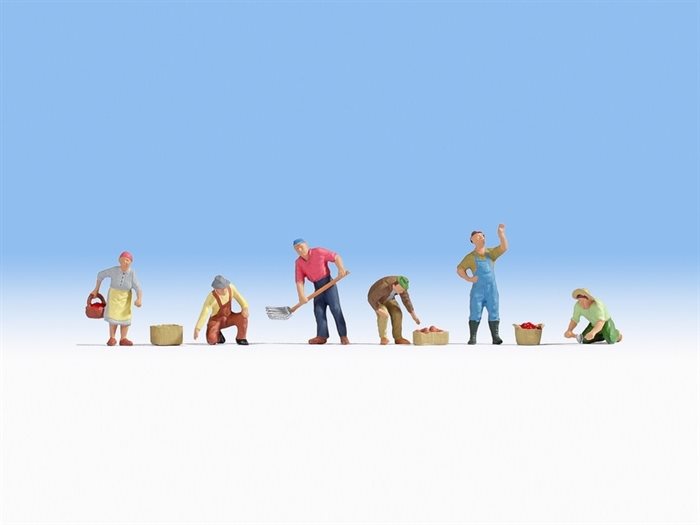 Noch 15613 Æbleplukkere, 6 figurer og tilbehør, H0 