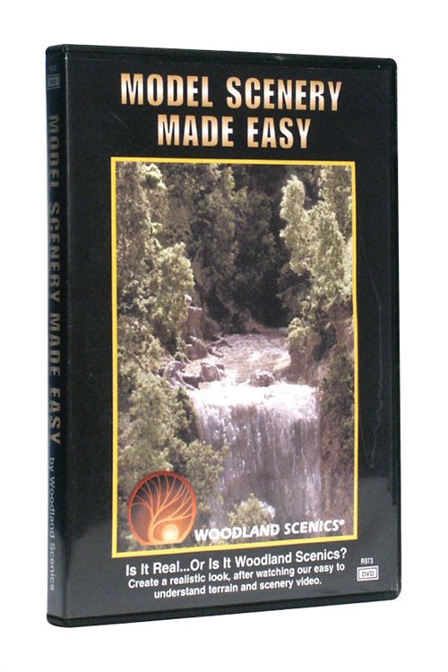 Woodland Scenics R 973 Model landskab, let at lave, DVD 