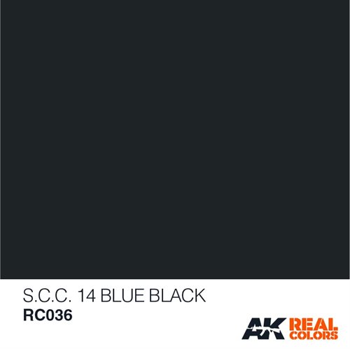 AKRC036 S.C.C. 14 Blå-sort, 10 ML