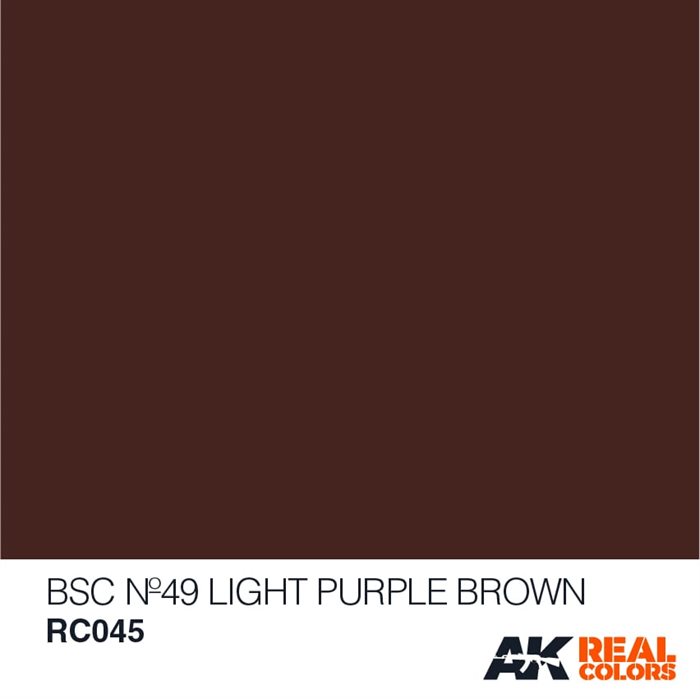 AKRC045 BSC Nº49 Lys lilla brun, 10 ML
